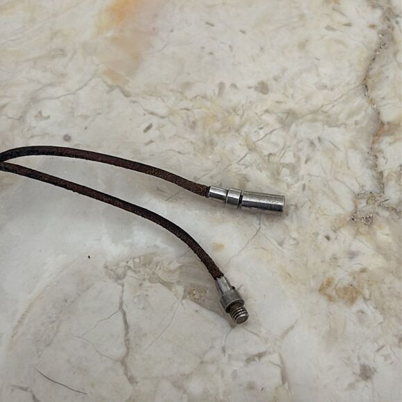 GUCCI Leo 925 Sterling Silver Zodiac Dog Tag Unisex Necklace Pendant - Picture 6 of 6